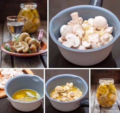ЗАКУСОЧНЫЙ ДЕНЬ. Быстрые маринованные шампиньоны
