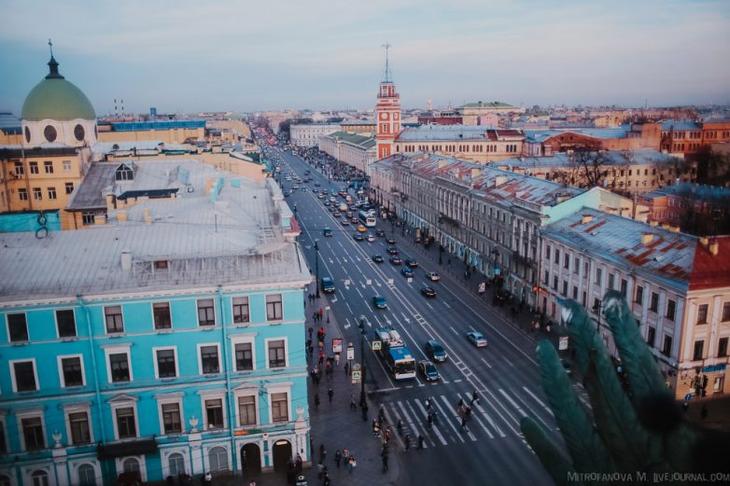 Крыши Петербурга: Дом Зингера Крыши Петербурга: Дом Зингера