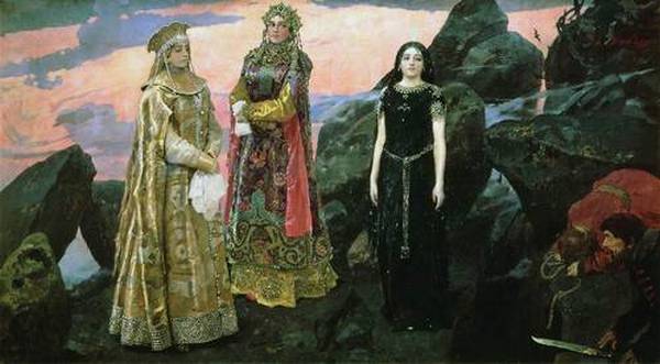 Виктор Михайлович Васнецов. Три царевны подземного царства, 1881 год