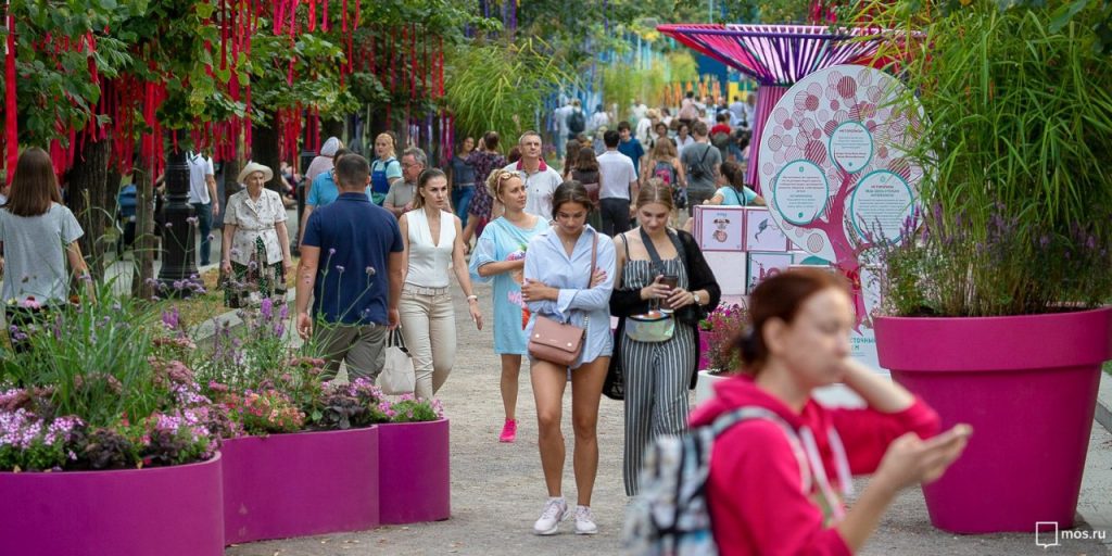В Москве проходит фестиваль «Цветочный джем»