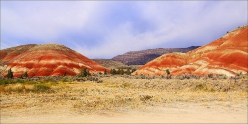 Раскрашенные холмы в штате Орегон (17 фото)