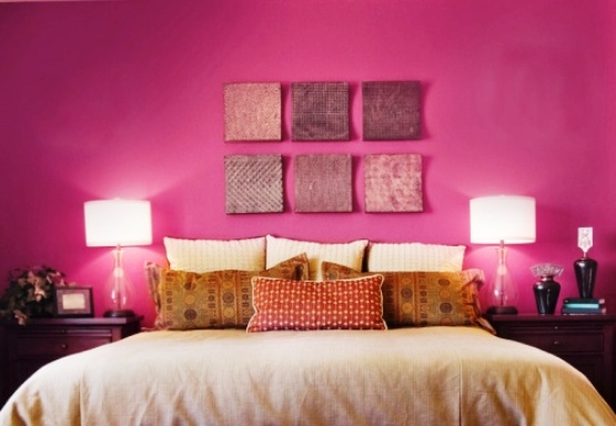 тканевой декор стен