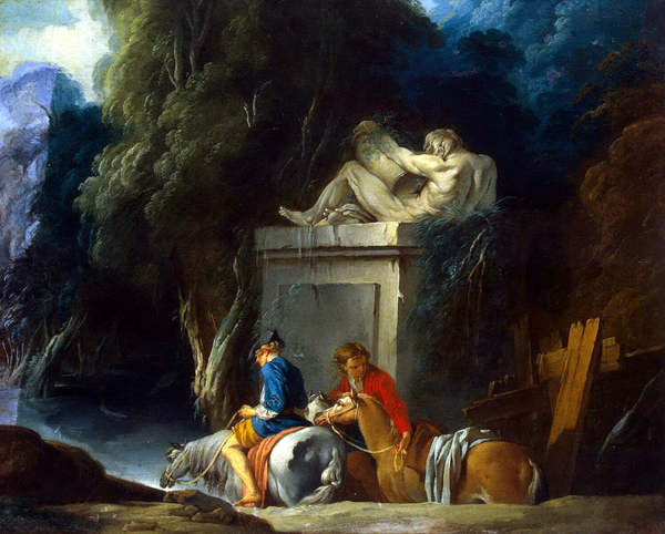 "Переправа в брод", 1730