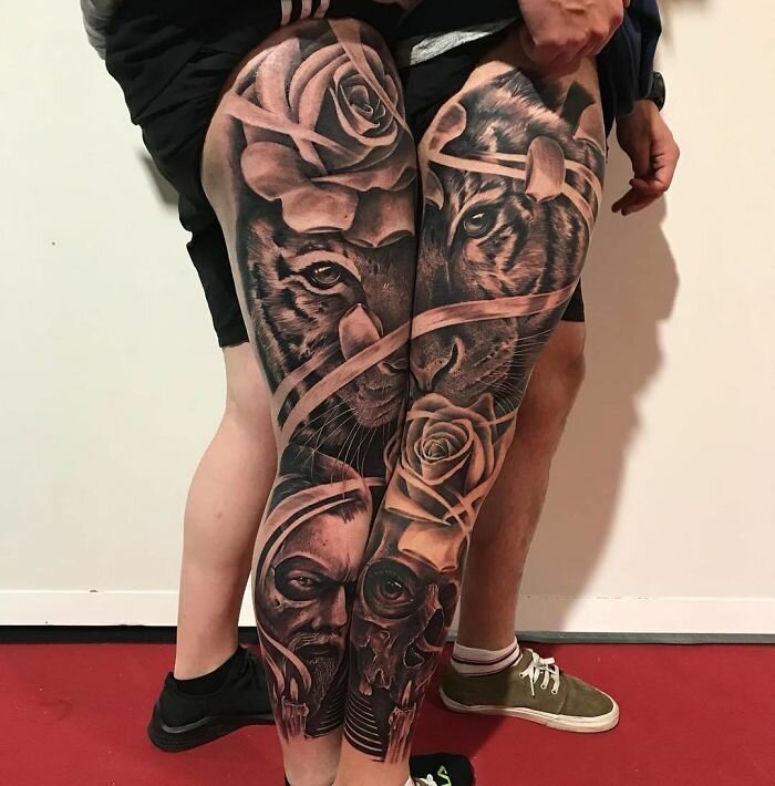 40 тату, которые поражают своим реализмом искусство, красота, рисунок, тату, татуировка, тело, фантазия