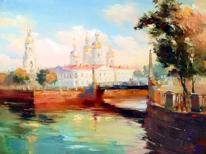 У Никольского собора. Автор: Бэгги Боем. У Никольского собора. Автор: Бэгги Боем.