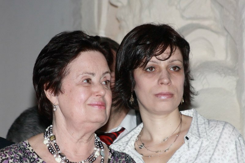 Наталия Сергеевна Королева с дочерью Марией.