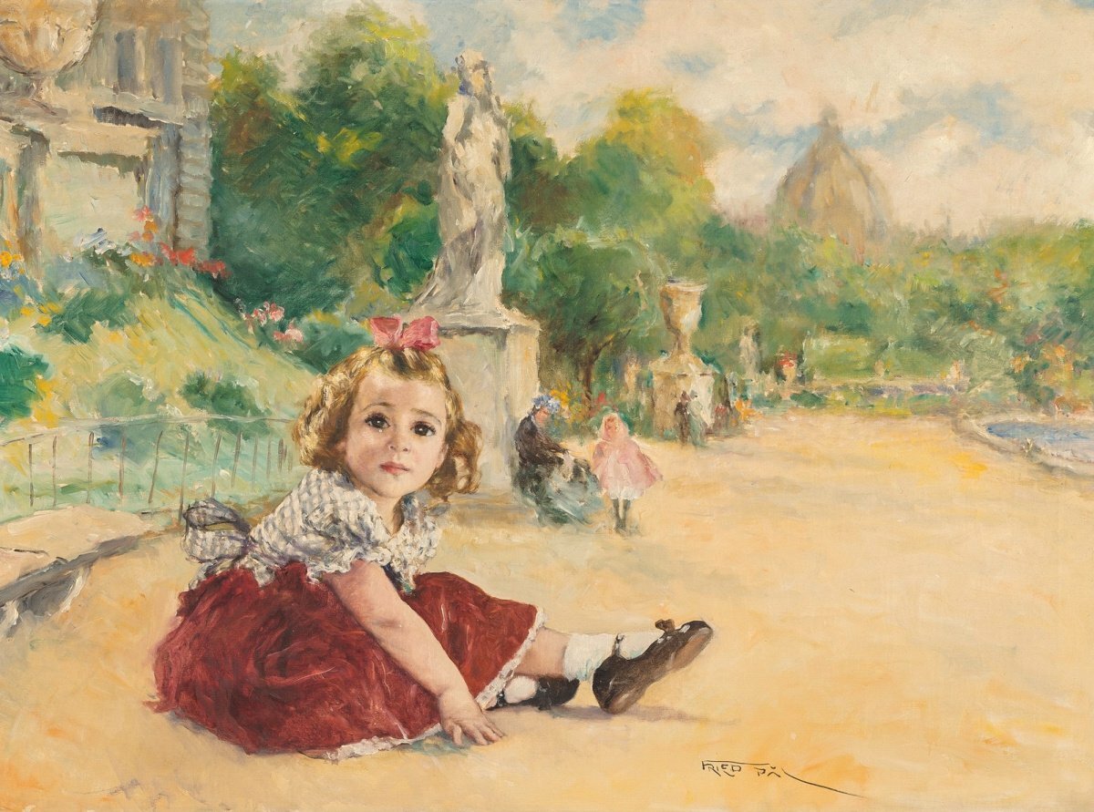 Картина «Сидящий ребенок» Источник: artchive.ru