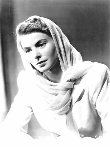    .  / Ingrid Bergman. Photo