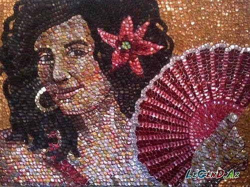 Картины из металлических пробок от пива. Даже не верится! Картины из металлических пробок от пива. Даже не верится!