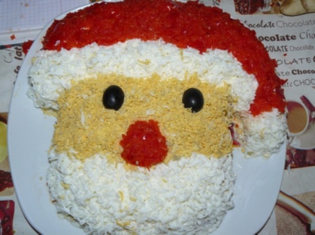 салаты на Новый год 2018, фото