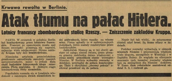 А вы знали, что в 1939 году польские бомбардировщики бомбили Берлин!!