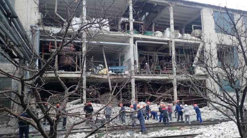 Названа предварительная причина взрыва на заводе в Лисичанске