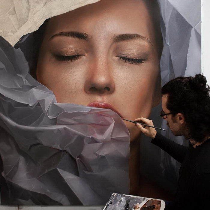 Реалистичные портреты людей Mike Dargas Реалистичные портреты людей Mike Dargas