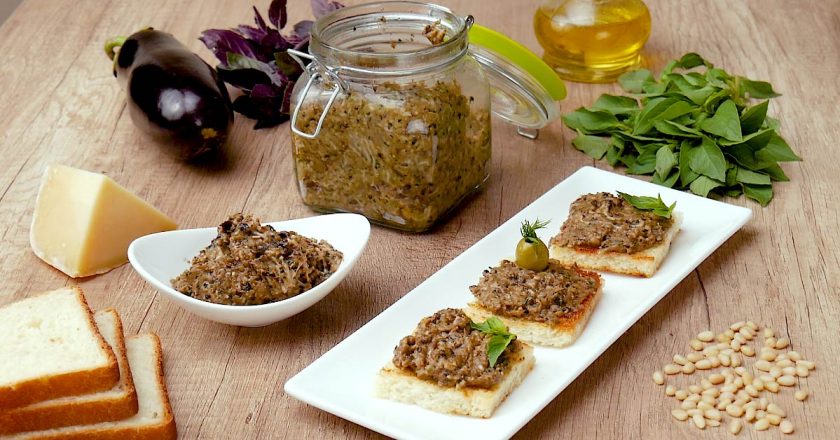 Соус песто из баклажанов