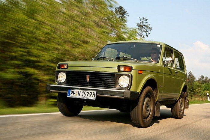 история модели, нива, lada 4x4