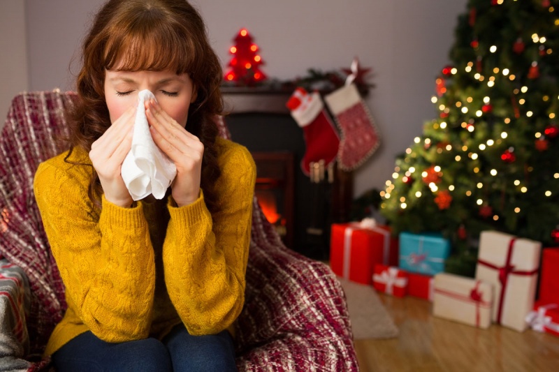 Синдром рождественской елки и еще 8 проблем со здоровьем, которых надо опасаться зимой