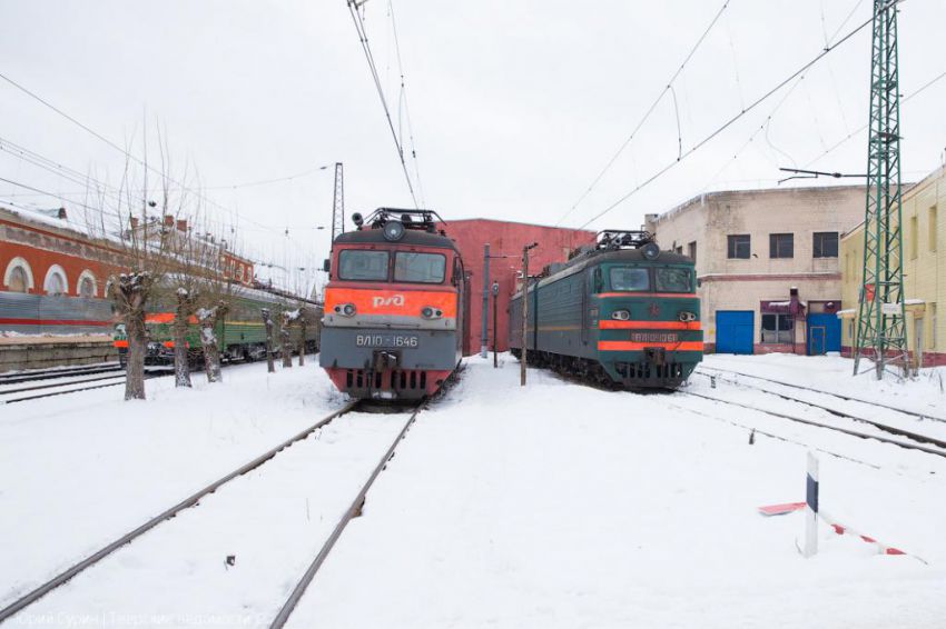 Тверь, депо, поезд