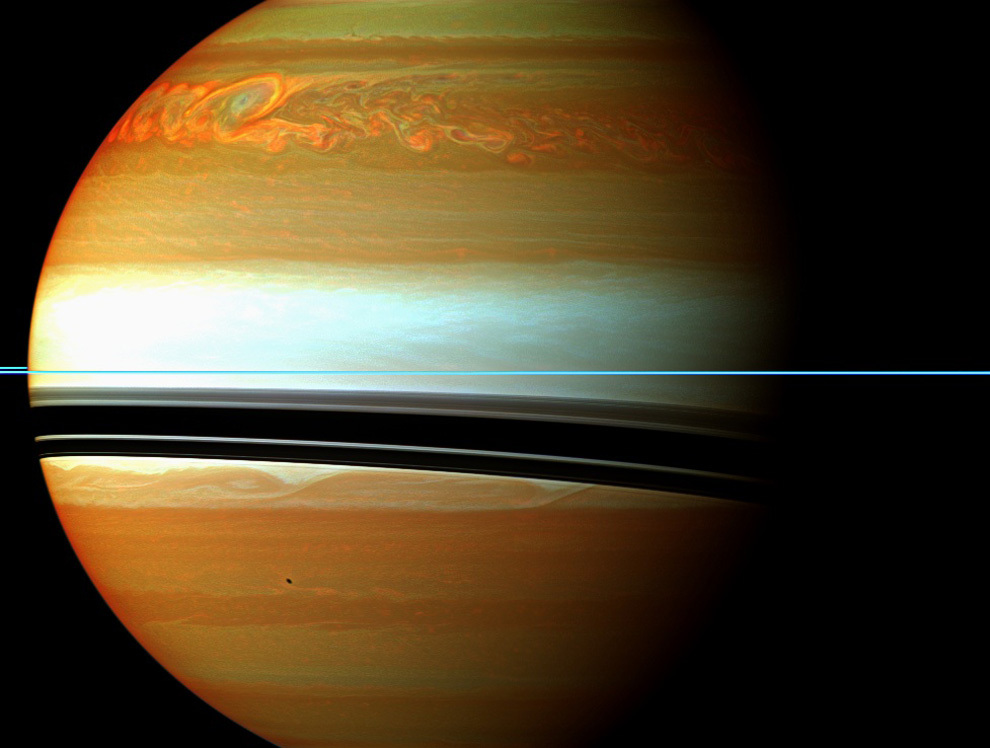 Лучшие фотографии Сатурна, сделанные аппаратом “Кассини”