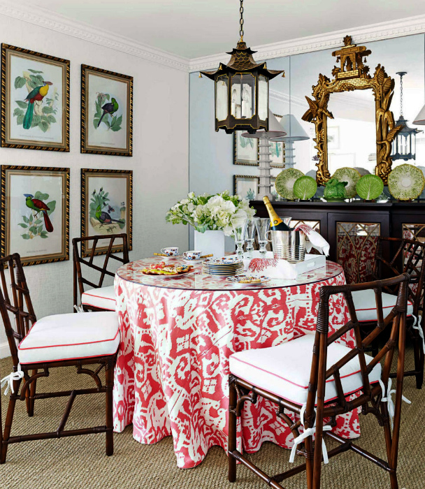 Яркая скатерть для стола. Яркая скатерть для стола.