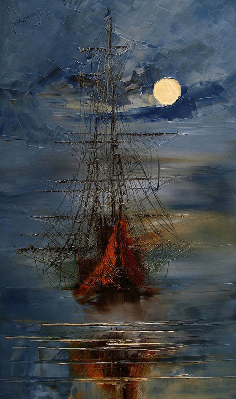 художник, Польша, пейзажи