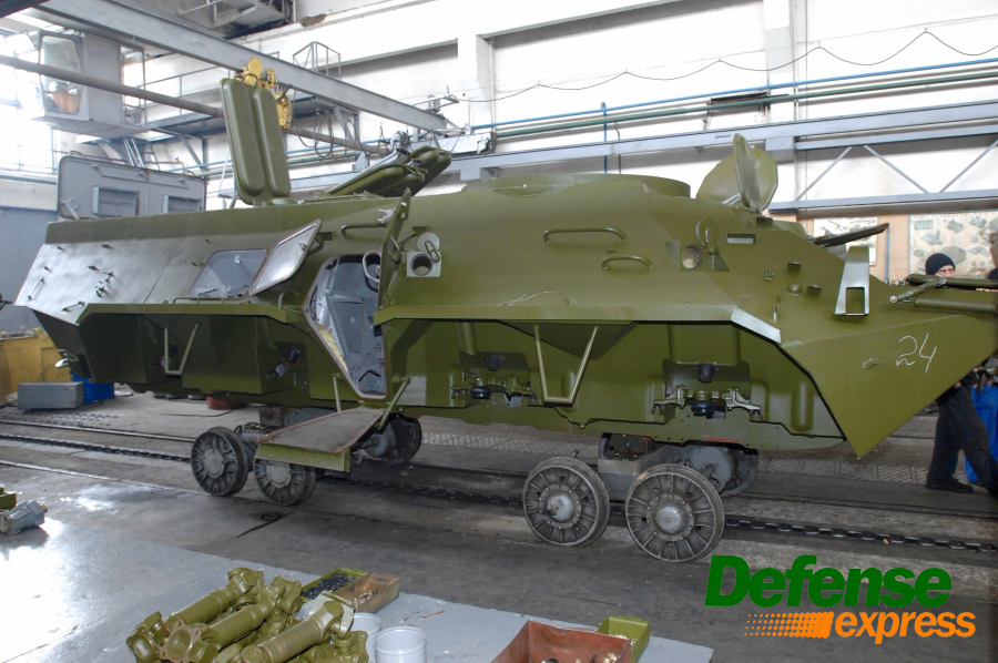 Трудности с производством бронетранспортеров БТР-3 и БТР-4 на Украине