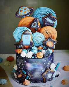 торт космос