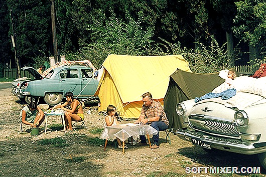 Советский автотуризм 60-х годов