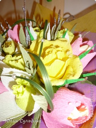 Мастер-класс Поделка изделие Свит-дизайн 8 марта Декупаж Моделирование конструирование Букет Мечта хозяйки для самой самой Бумага гофрированная Бусинки Картон Клей Ленты Материал бросовый Продукты пищевые Салфетки фото 19