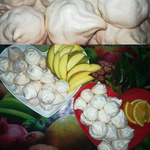 Фото к рецепту: Малышки Безе(меренга) с разными вкусами. Фото к рецепту: Малышки Безе(меренга) с разными вкусами.