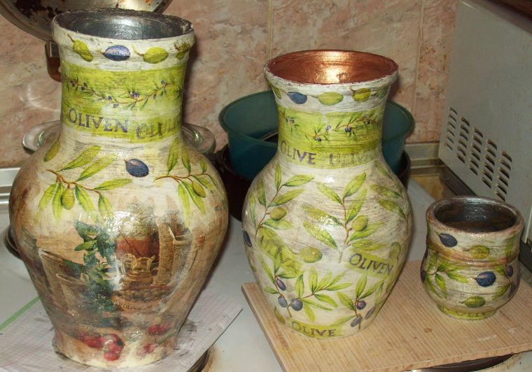Горшок глиняный декупаж Горшок глиняный декупаж