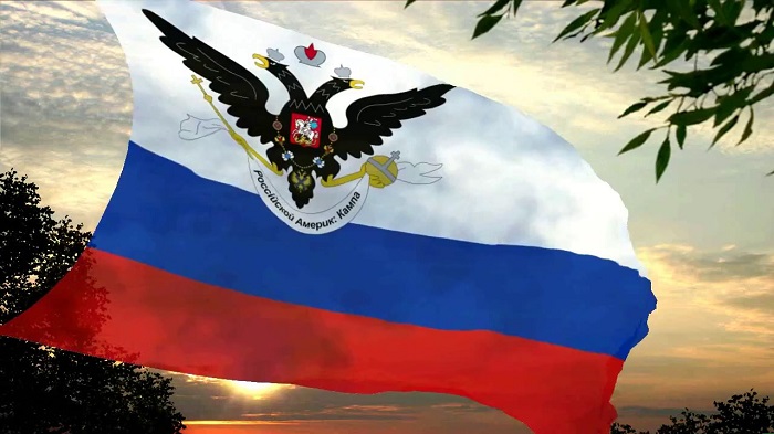 Флаг Русской Америки Почему топор войны между русскими и индейцами Аляски был зарыт лишь в 2004 году