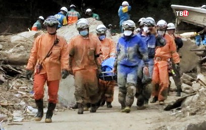 Число погибших из-за ливней в Японии увеличилось до 148 человек