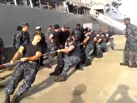 Русские моряки против американских