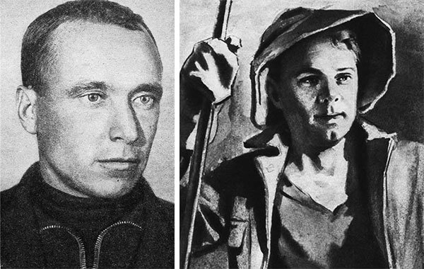 Александр Бусыгин. Неизвестный художник. Портрет сталевара Макара Мазая