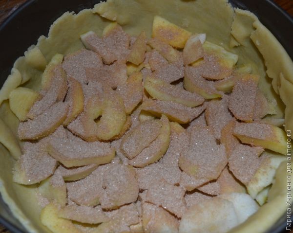 яблочный пирог Самый вкусный яблочный пирог
