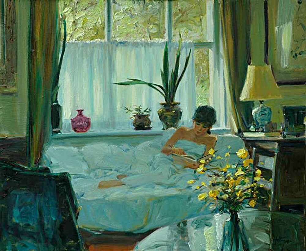 Есть что-то прекрасное в лете... Американский художник David Hettinger