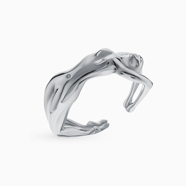 Кольцо SL, серебро