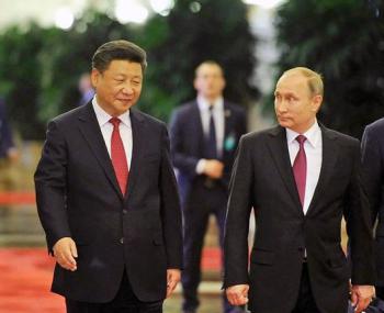 Путин и Си Цзы Пин отказ от доллара в странах БРИКС
