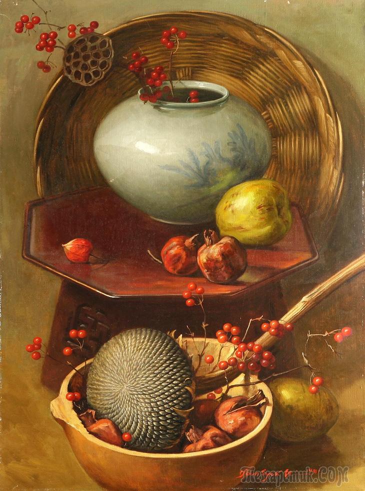 Корейская живопись. Ким Юн Сик - Kim Yun Sik (김윤식) (1933-2008). Республика Корея Корейская живопись. Ким Юн Сик - Kim Yun Sik (김윤식) (1933-2008). Республика Корея