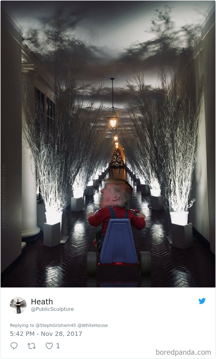 White House Christmas Decorations