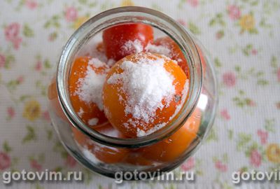 Фотографии рецепта Квашеные помидоры с горчицей, 04 Квашеные помидоры с горчицей, Шаг 04