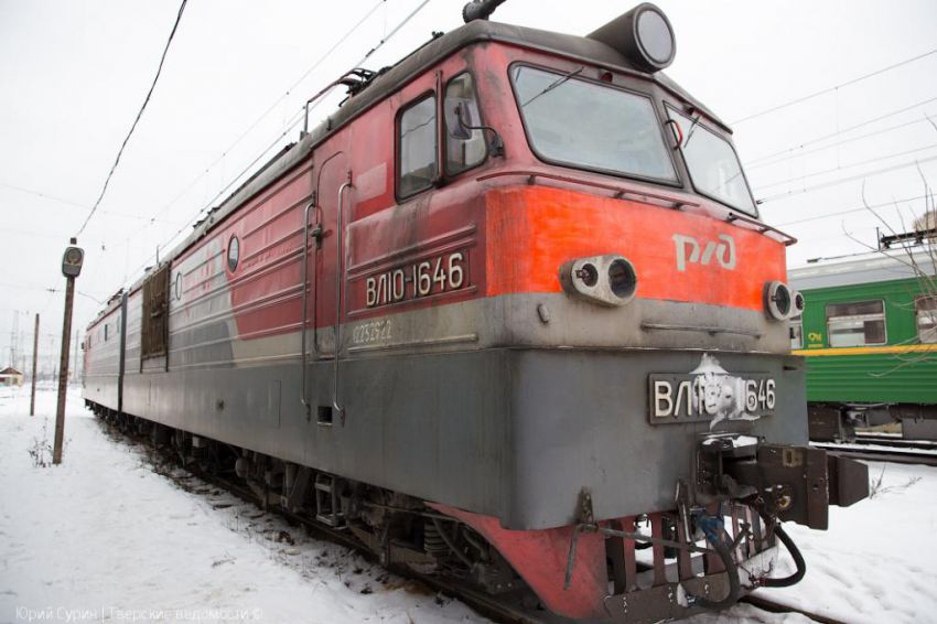 Тверь, депо, поезд