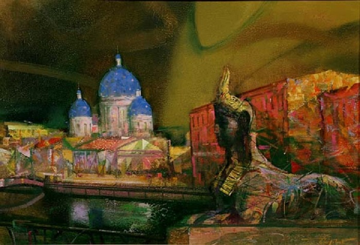 Египетский мост. Автор: Сергей Сиделев. Египетский мост. Автор: Сергей Сиделев.