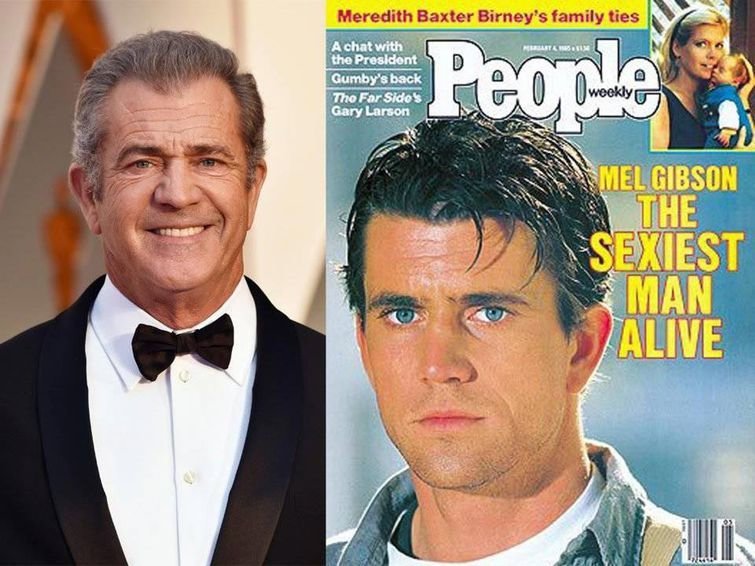 1985: Мел Гибсон people, актер, журнал, кино, красота, мужчины