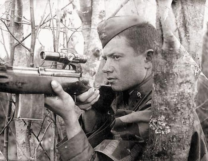 снайпер, война, история