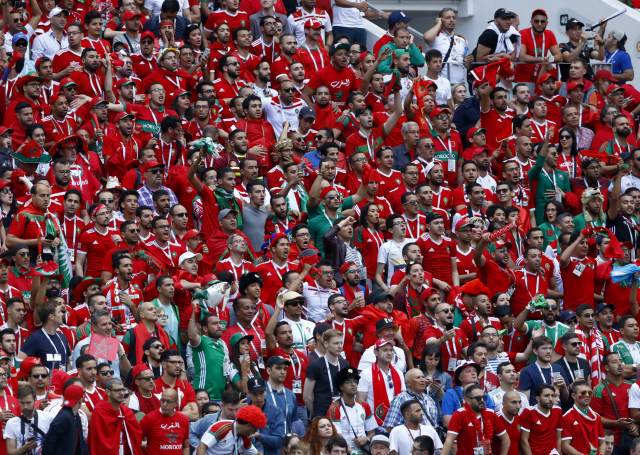 Полиция обеспечила охрану общественного порядка на матче Португалия — Марокко