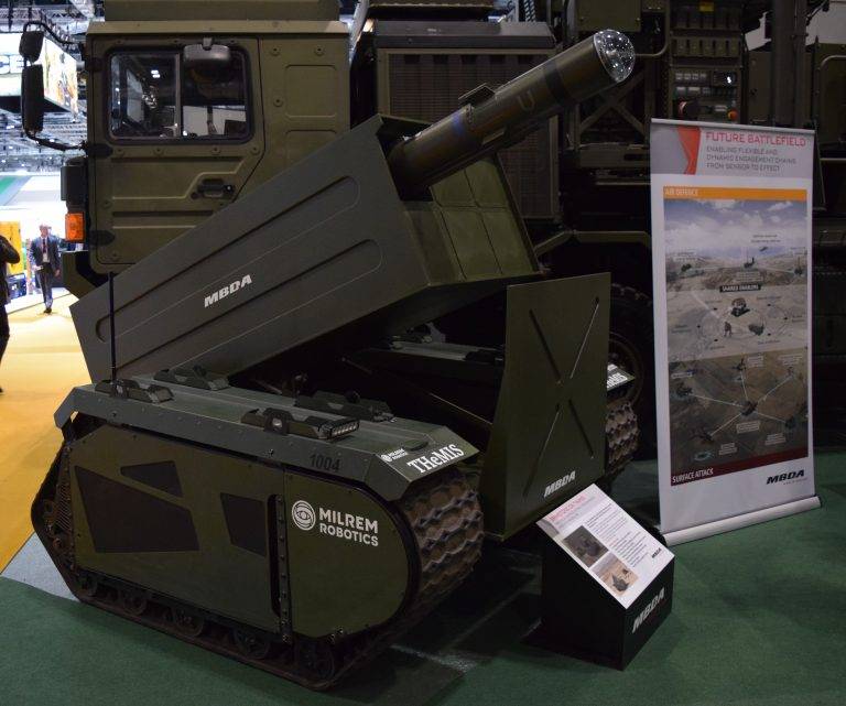 Вовремя выйти на рубеж. Робототехнический ракетный комплекс от MBDA и MILREM