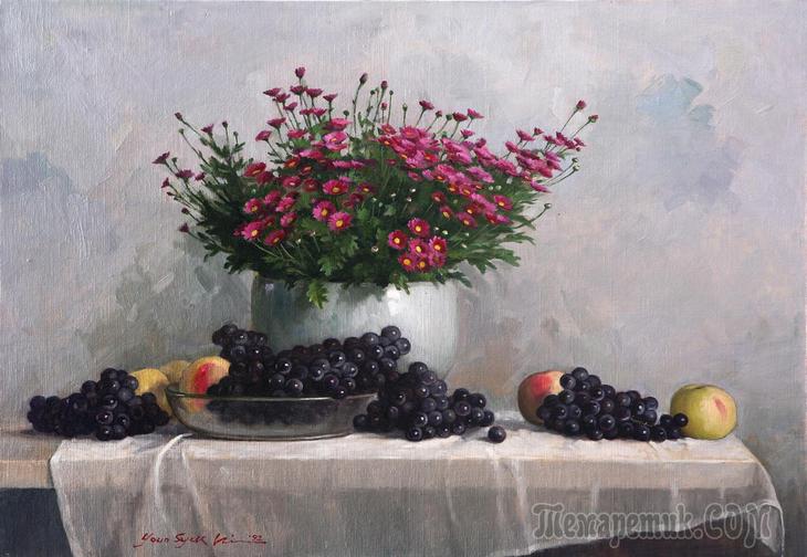 Корейская живопись. Ким Юн Сик - Kim Yun Sik (김윤식) (1933-2008). Республика Корея Корейская живопись. Ким Юн Сик - Kim Yun Sik (김윤식) (1933-2008). Республика Корея