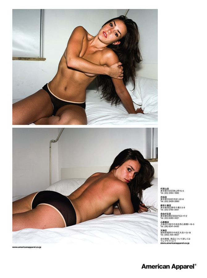 Самая скандальная реклама American Apparel
