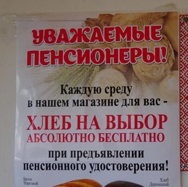 Предприниматель из Калуги получила негативный опыт раздачи бесплатного хлеба пенсионерам Предприниматель из Калуги получила негативный опыт раздачи бесплатного хлеба пенсионерам